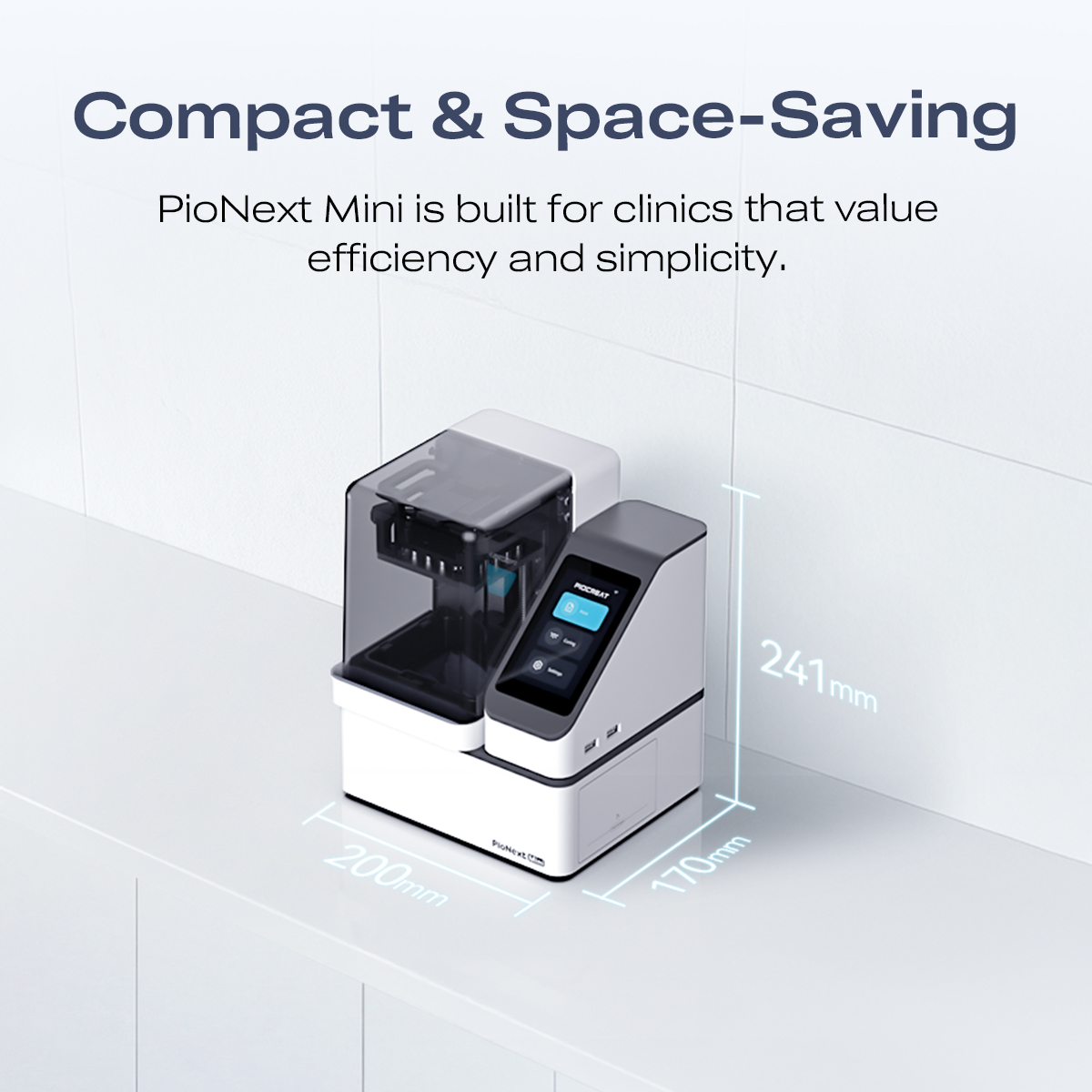 Imprimante 3D Dentaire Compacte - PioNext Mini – Image 2